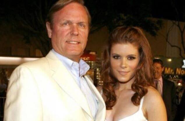 Timothy Christopher Mara with his daughter, Kate Mara.